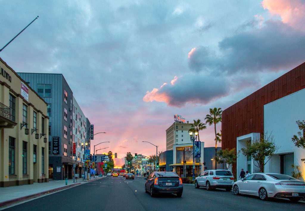 Downtown Long Beach's Gradual and Rapid Change